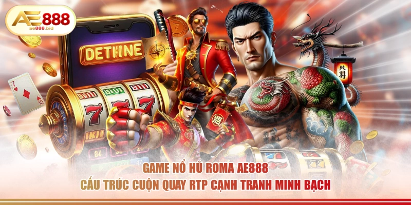 Game Nổ Hũ Roma AE888 Có Gì Hay- Tìm Hiểu Chi Tiết 4 Game nổ hũ Roma AE888 cấu trúc cuộn quay RTP cạnh tranh minh bạch.