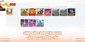 Sảnh bắn cá JDB tại AE888