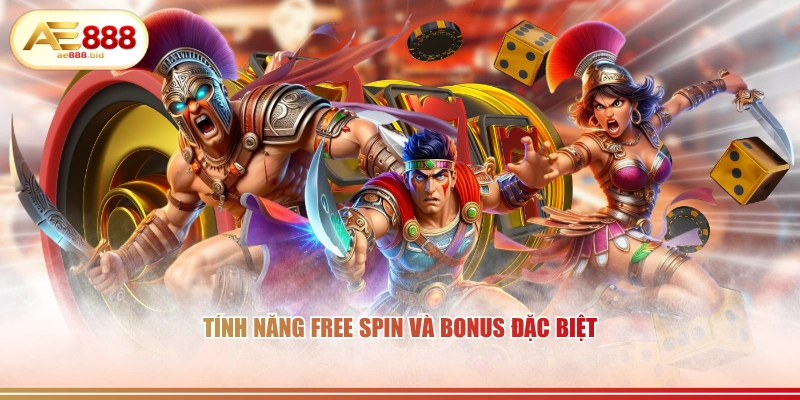Game Nổ Hũ Roma AE888 Có Gì Hay- Tìm Hiểu Chi Tiết 3 Tính năng Free Spin và bonus đặc biệt